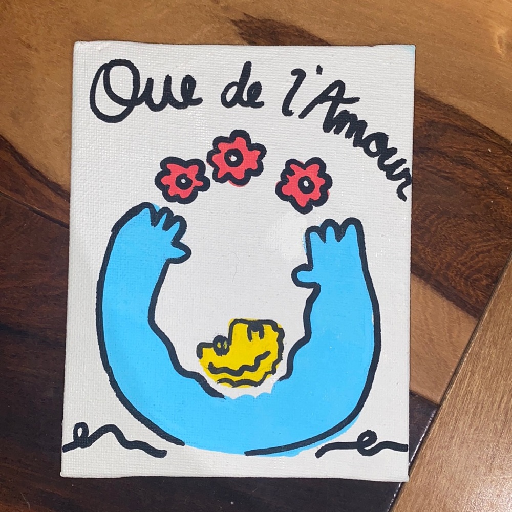 ONLY LOVE ~ HAND PAINTED | SUPPORT A LOCAL ARTIST